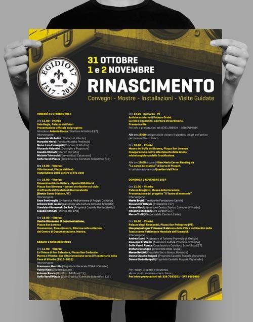studio iandiorio clienti egidio17 manifesto